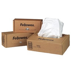 Fellowes Powershred Shredder Waste Bags For 90S, 99CI, B Series & Automax 150 Shredders